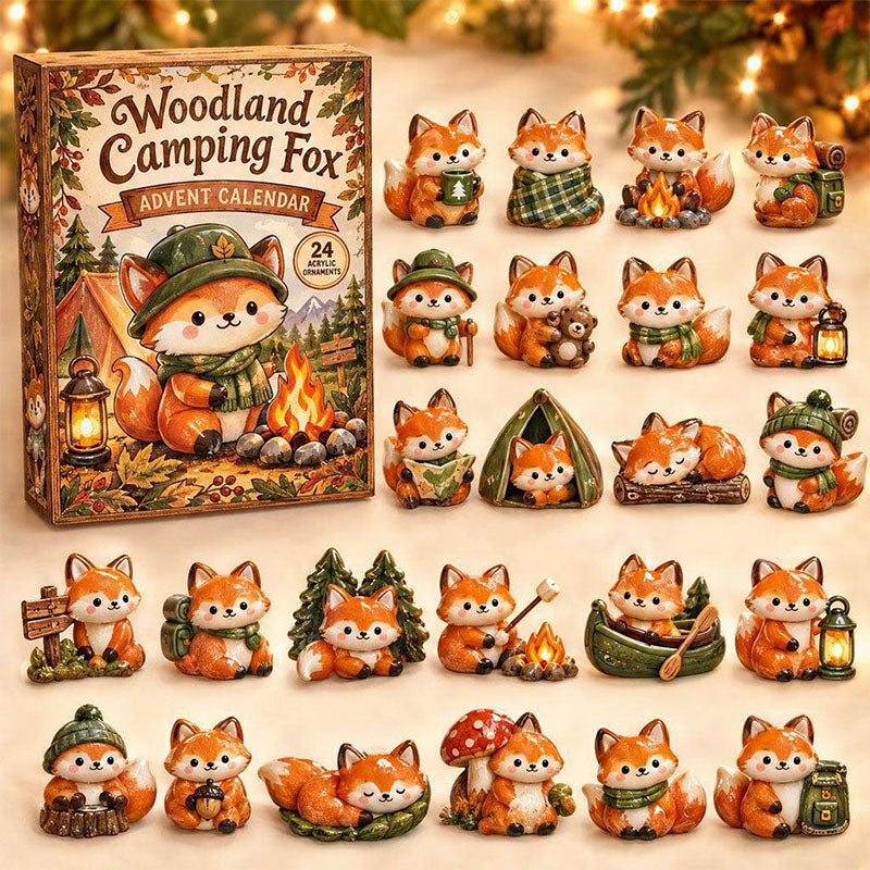 😍🐺24 Days Fox Acrylic Ornament Advent Calendar