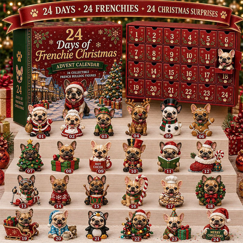 🔥49% Off Last Day -🔧 Vintage Garage Bulldog Advent Calendar 2026
