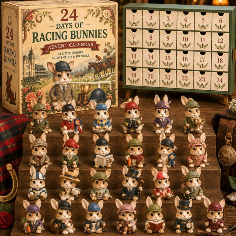 🎁🐇24 Days Bunny Acrylic Ornament Advent Calendar