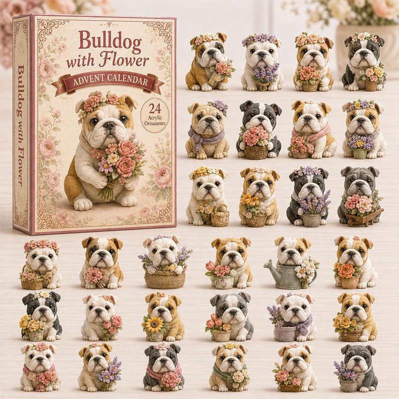🔥49% Off Last Day -🔧 Vintage Garage Bulldog Advent Calendar 2026