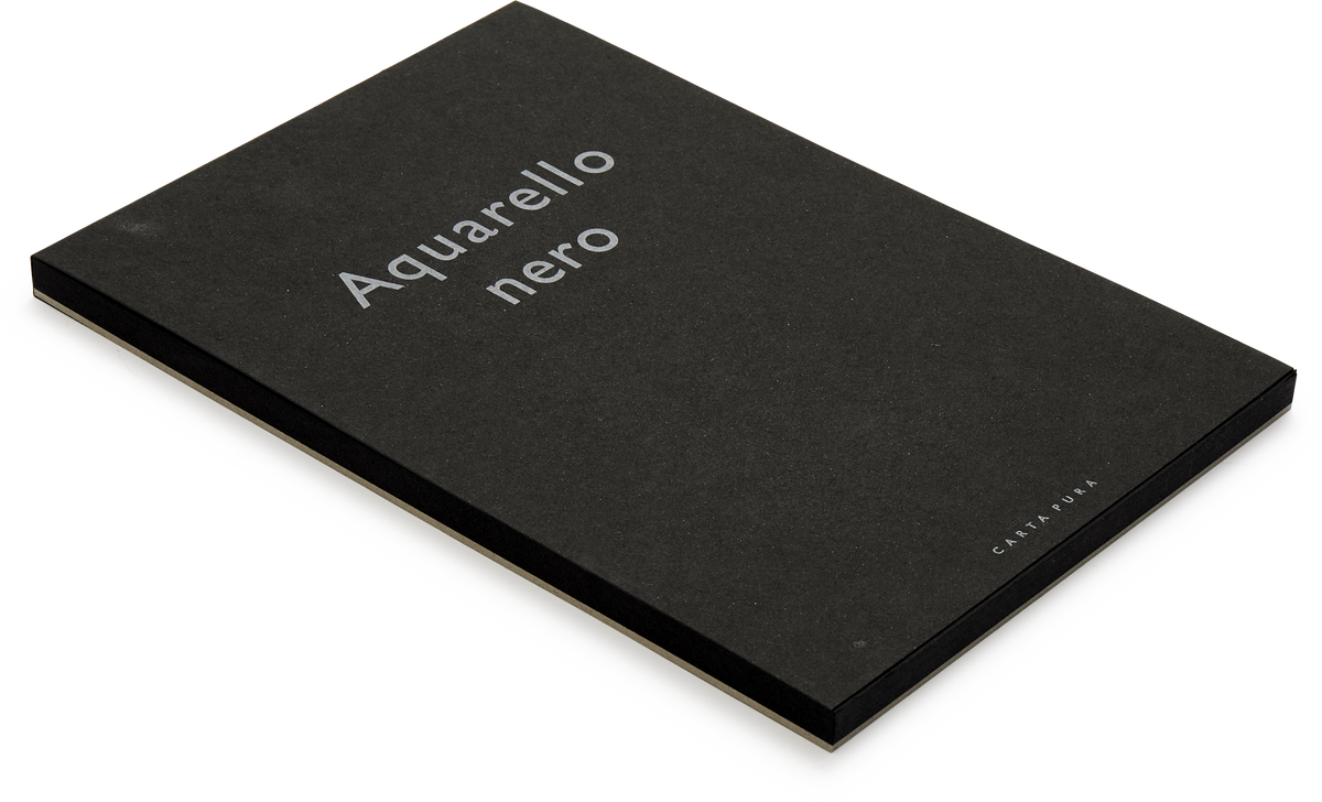 Aquarello Nero Watercolour Pad, Black Paper