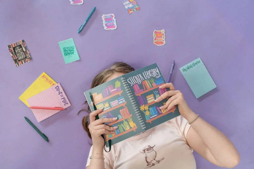 Sticker Library – Colorful Reading Reusable Sticker Book