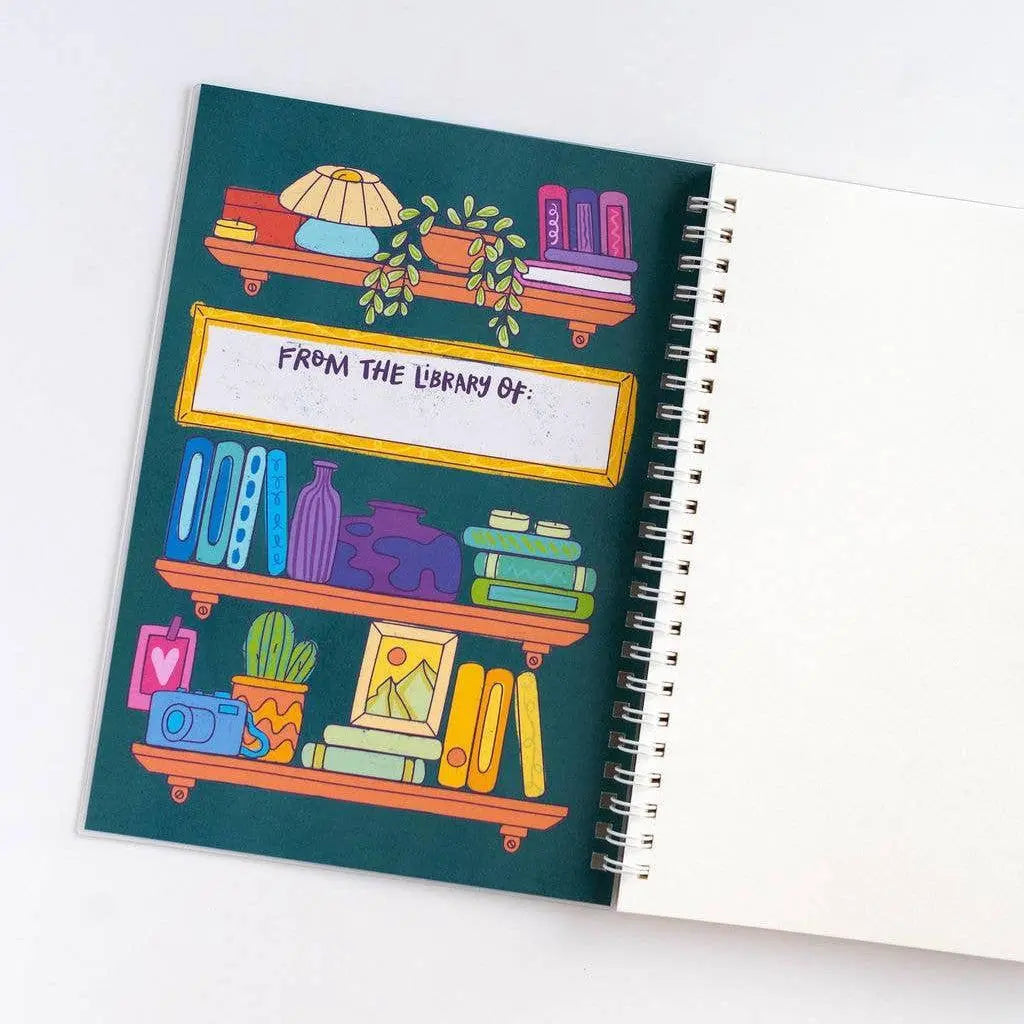 Sticker Library – Colorful Reading Reusable Sticker Book