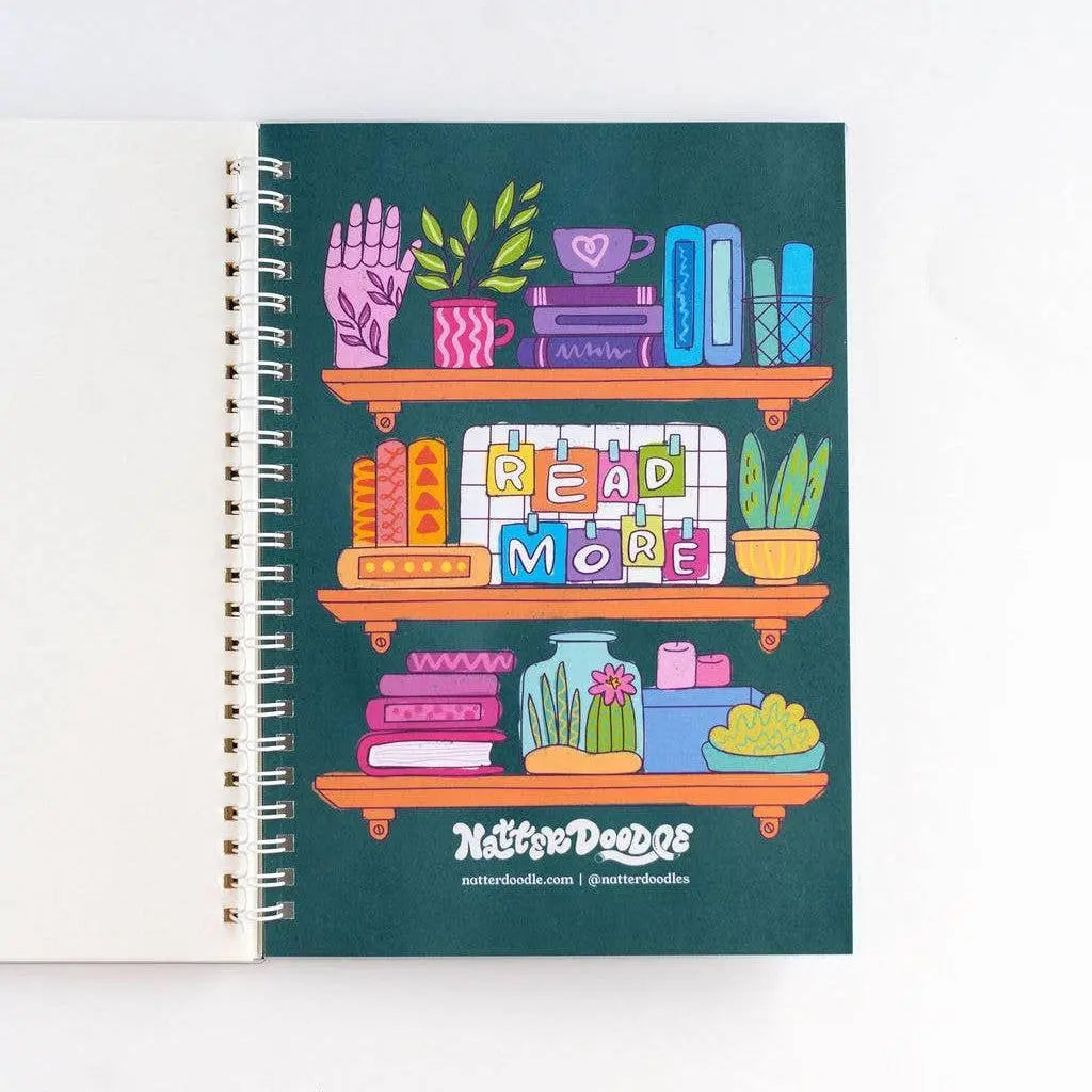 Sticker Library – Colorful Reading Reusable Sticker Book