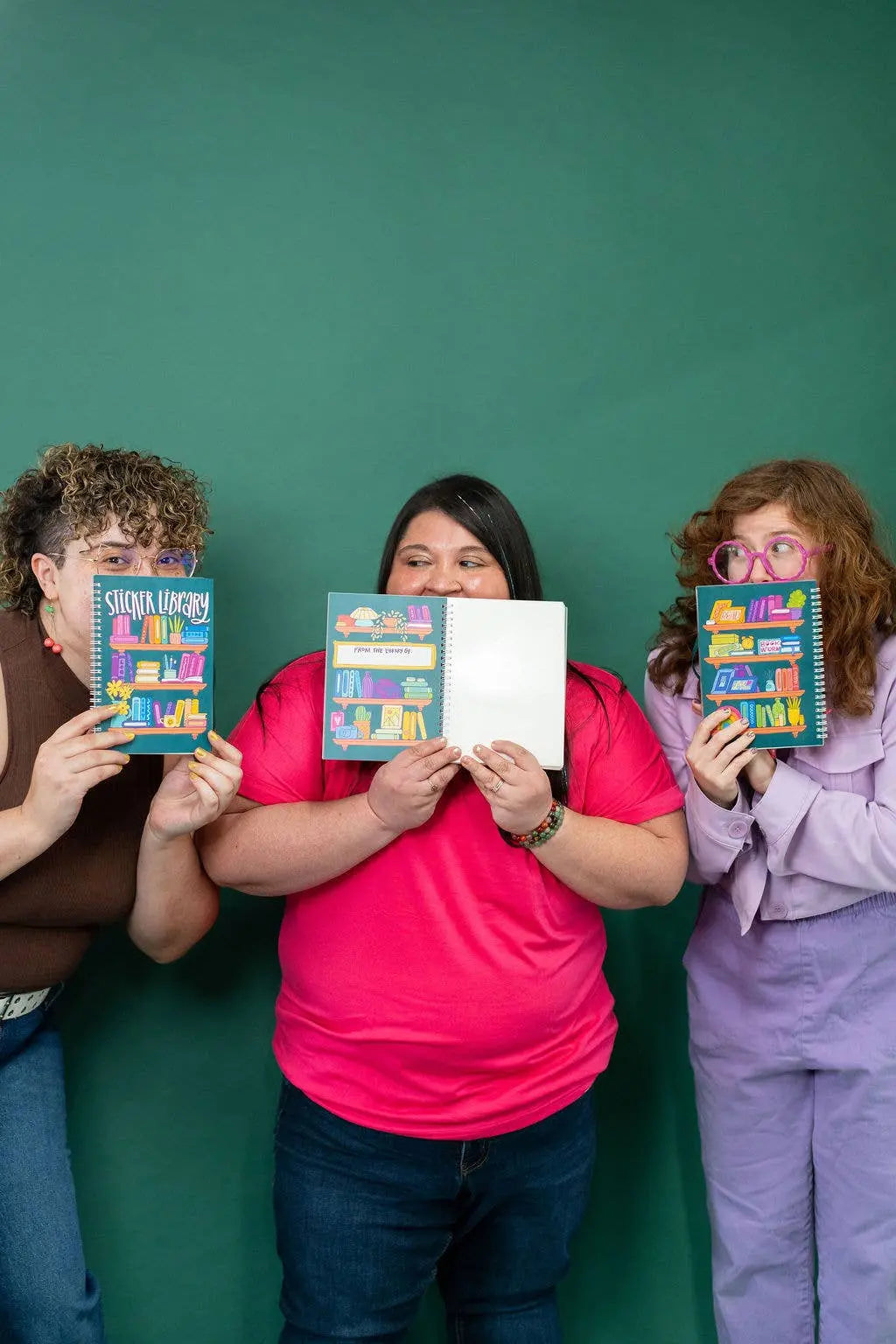 Sticker Library – Colorful Reading Reusable Sticker Book