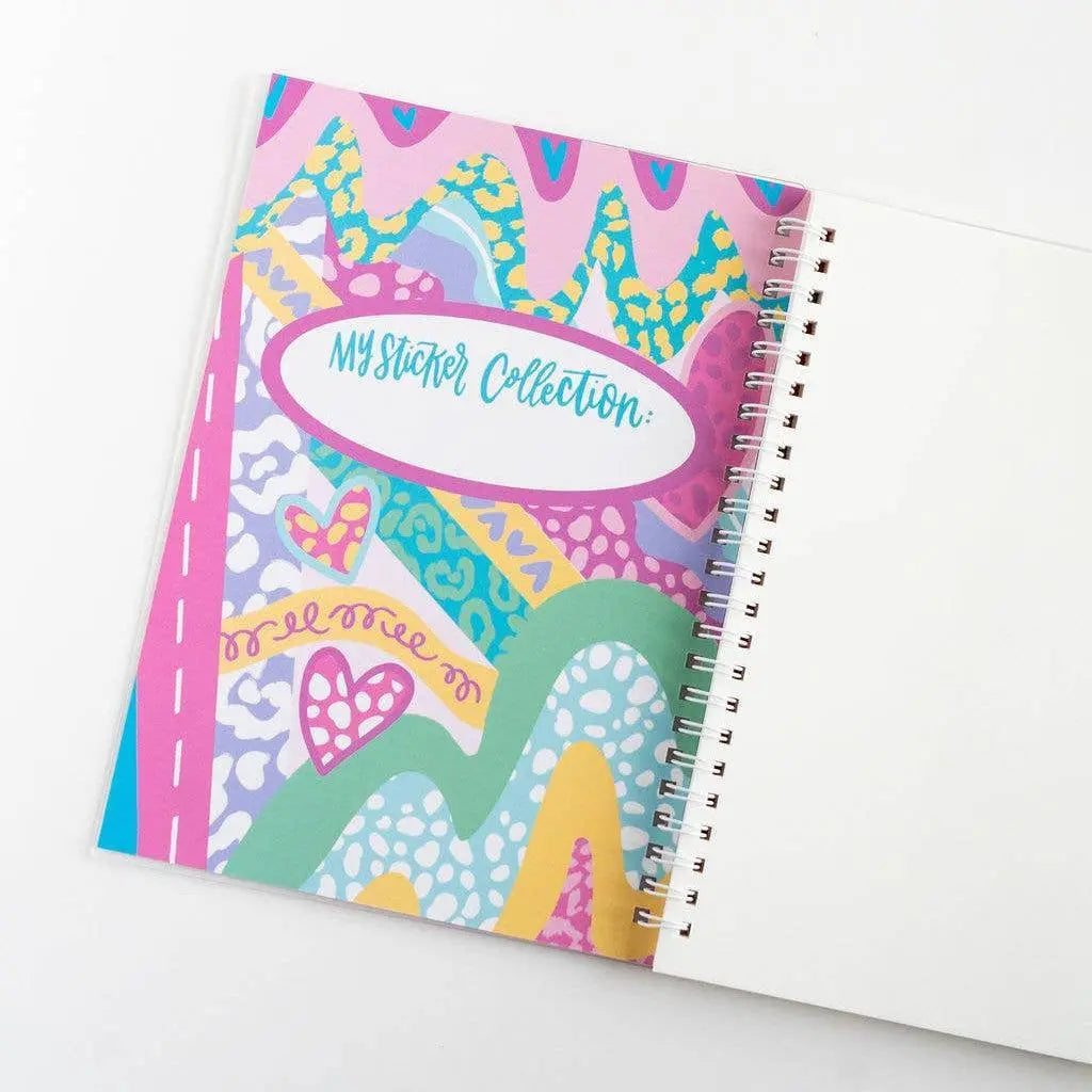 Sticker Limbo Album – Pastel Reusable Sticker Storage