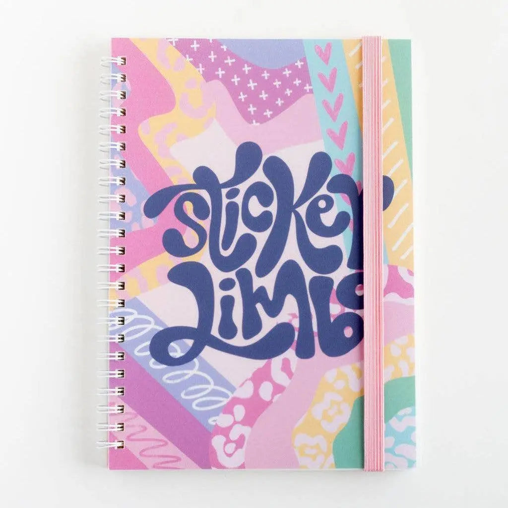 Sticker Limbo Album – Pastel Reusable Sticker Storage