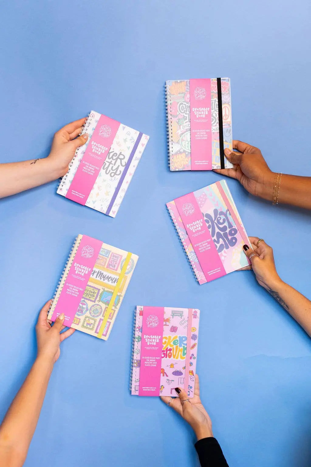Sticker Party Album – Rainbow Reusable Sticker Book