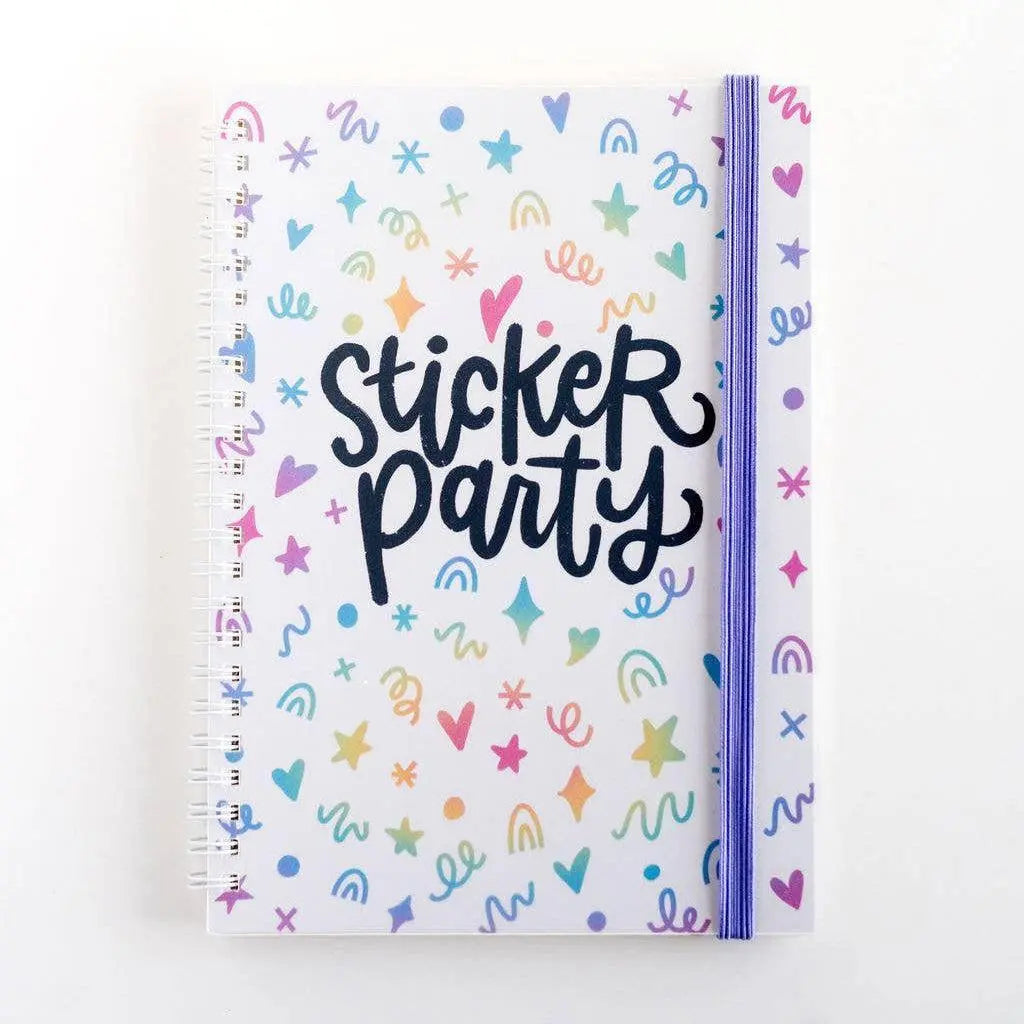 Sticker Party Album – Rainbow Reusable Sticker Book