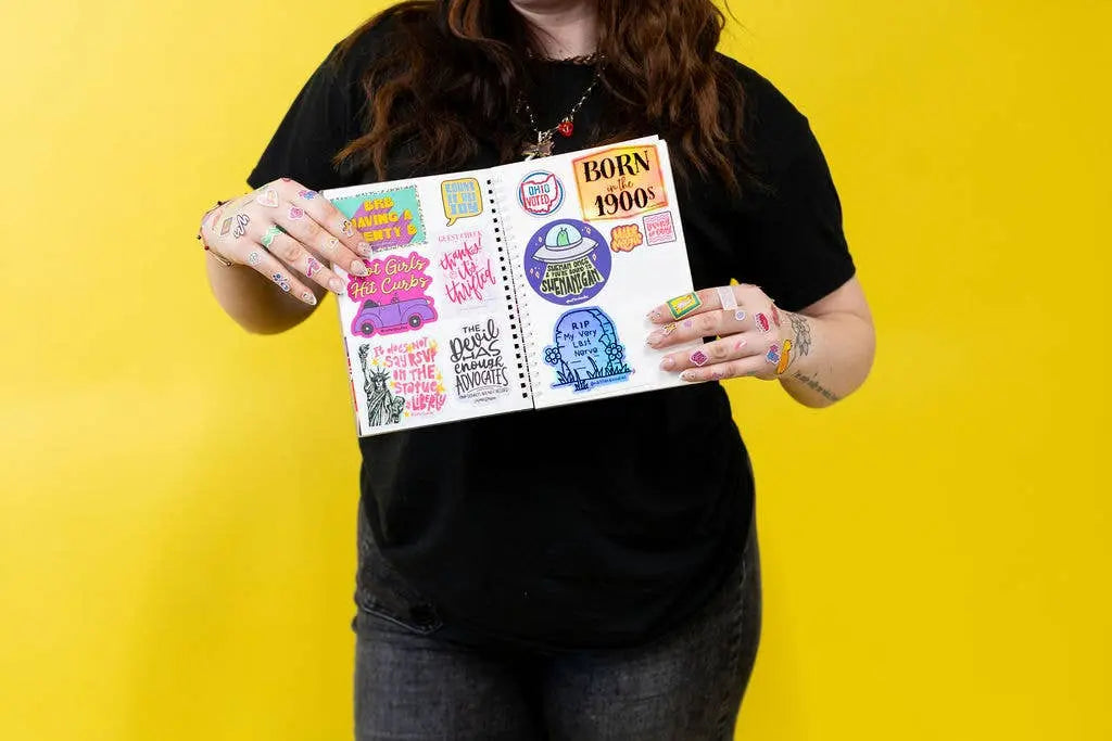 Sticker Playground Album – Playful Reusable Sticker Book