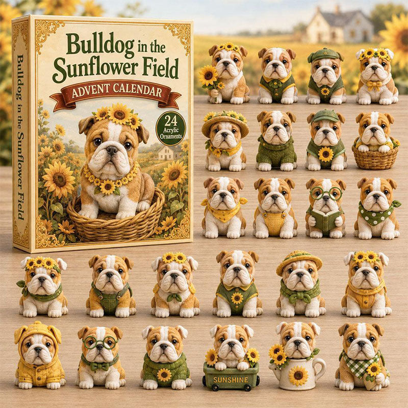 🔥49% Off Last Day -🔧 Vintage Garage Bulldog Advent Calendar 2026