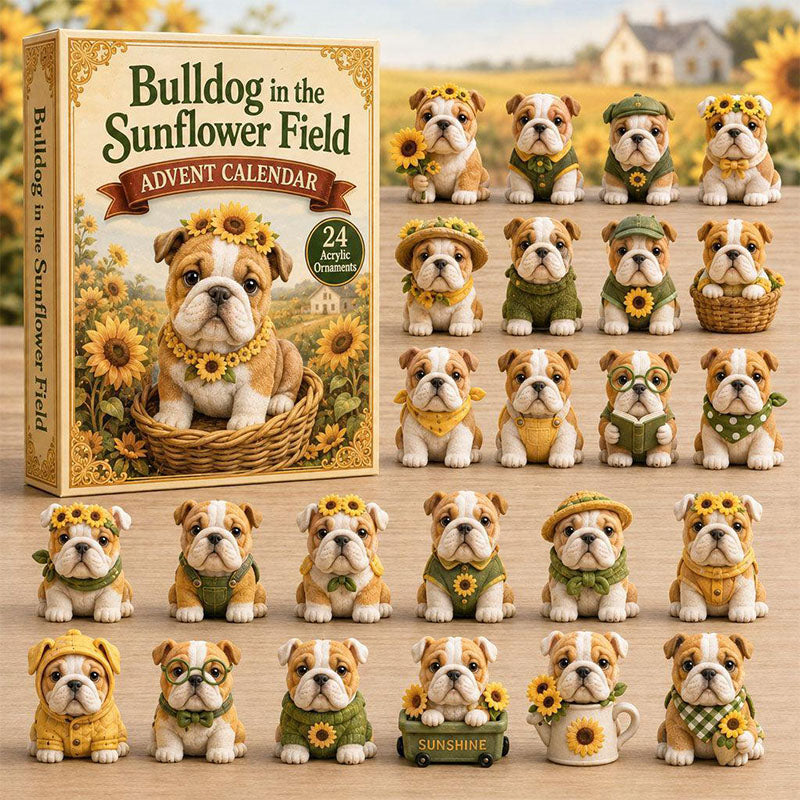 🔥49% Off Last Day -🔧 Vintage Garage Bulldog Advent Calendar 2026