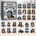 🎁24 Days Bernese Acrylic Ornament Advent Calendar