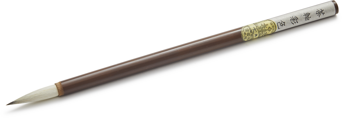 Premium Saiun-do Japanese Watercolour Paint Brush, No. 1 Chajiku-Saishiki, Extra Large