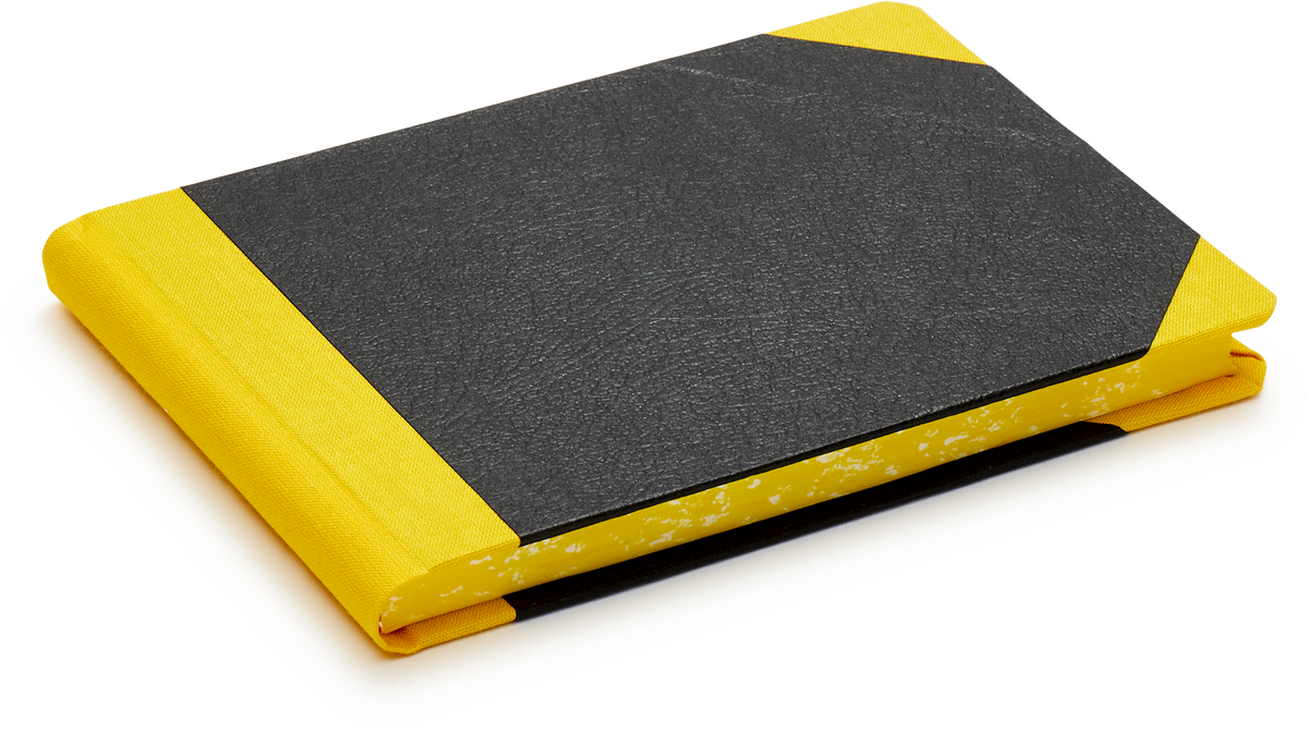 Yellow Sewn Bound Hardback Pocket Sketchbook