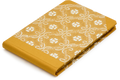 Sewn Bound Woodblock Pocket Sketchbook, Trellis Yellow